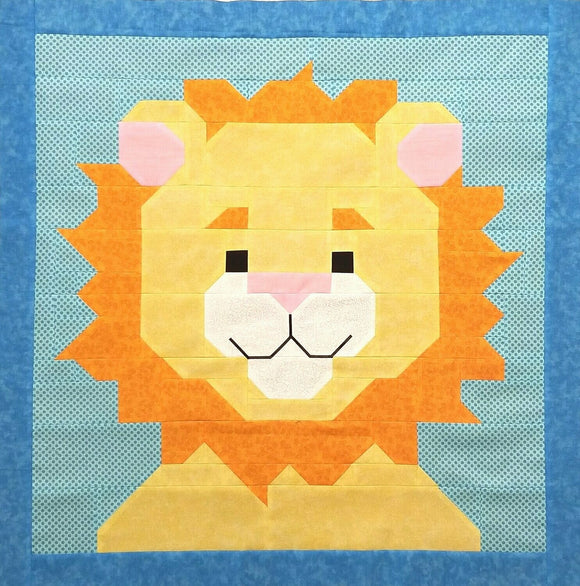 Leo the Lion Downloadable Pattern by Counted Quilts