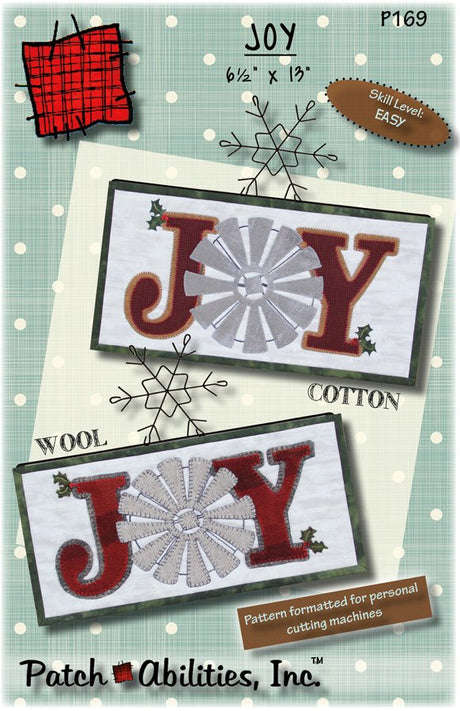JOY Downloadable Pattern by Patch Abilities