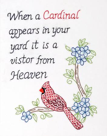 Cardinal 11in x 14in Sampler