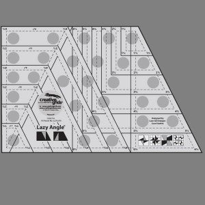Creative Grids Lazy Angle Quilt Ruler - Stitch by Stitch