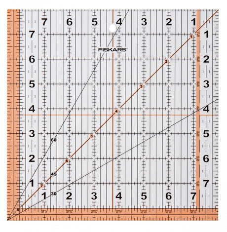 Fiskars 8-1/2in Square Acrylic Ruler