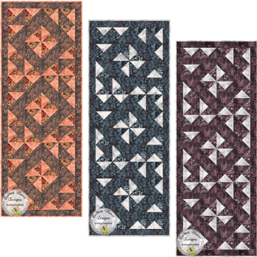 All Around The Pinwheel Quilt Pattern by Cathey Marie Designs