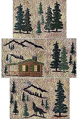 Wilderness Wildlife Machine Embroidery