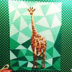 Giraffe Abstractions Quilt