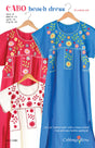 Cabo Beach Dress Downloadable Pattern by Cabbage Rose