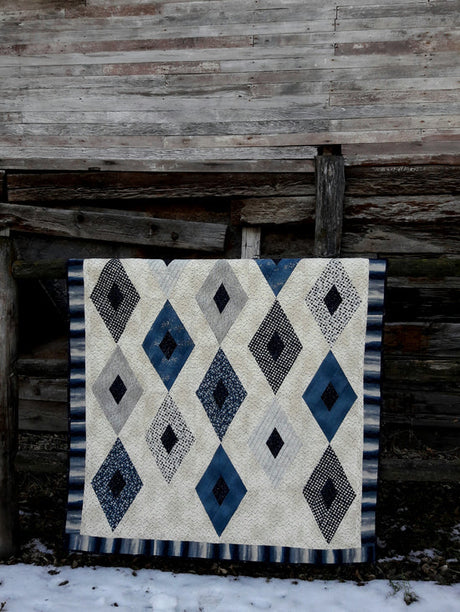 Crystallized Quilt Pattern by Aunt Em's Quilts