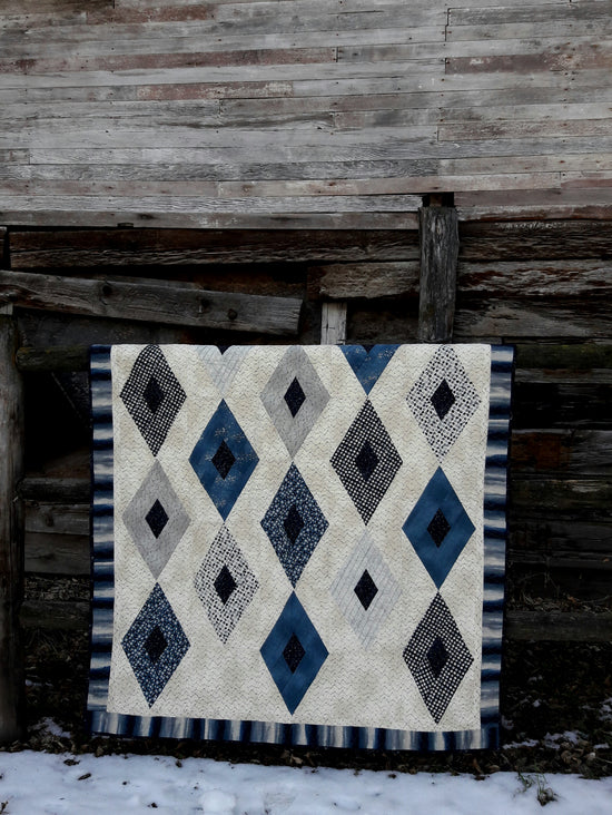 Crystallized Quilt Pattern by Aunt Em's Quilts