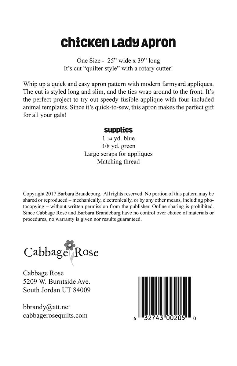 Chicken Lady Apron