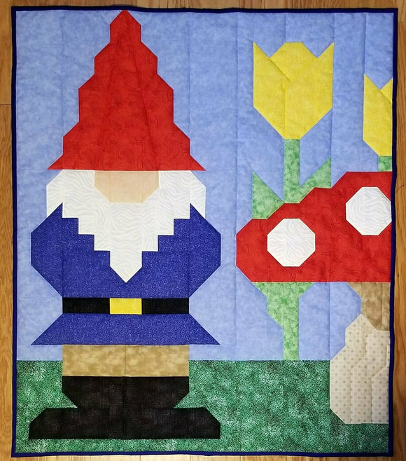 Gnome Downloadable Pattern by Counted Quilts