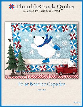 Polar Bear Ice Capades Quilt Pattern by Thimble Creek
