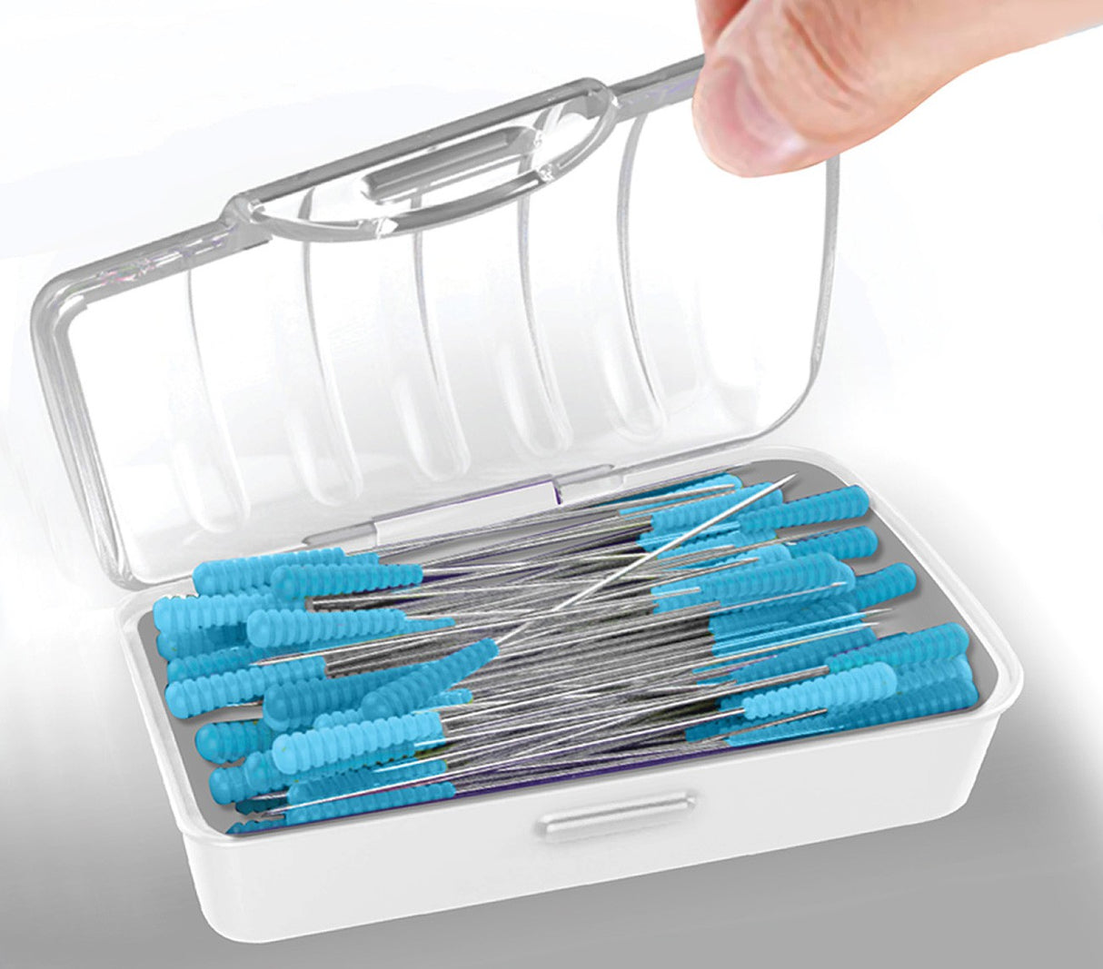 Tailor Mate Magic Pins In Designer Case 50pc