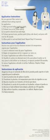 Bondex Iron-on Patch Black 5in x 7in by Wright Co