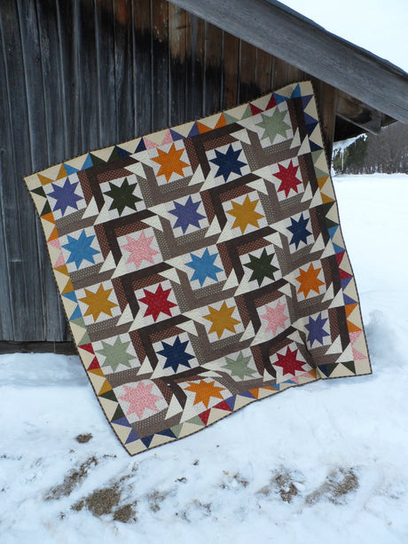 Star Struck Downloadable Pattern by Snuggles Quilts