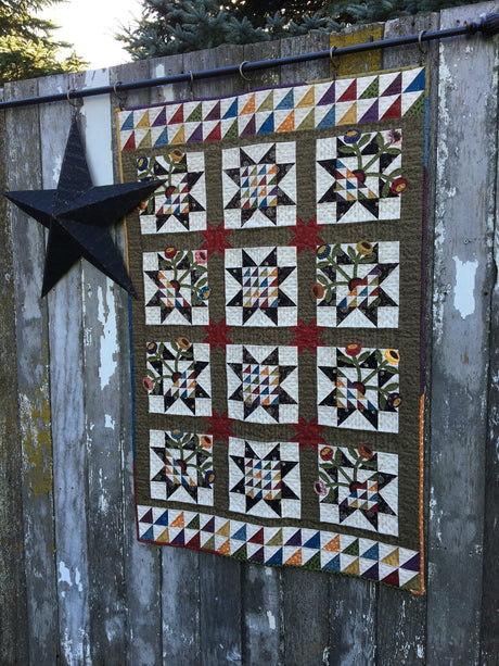 Posey Patch Downloadable Pattern by Snuggles Quilts