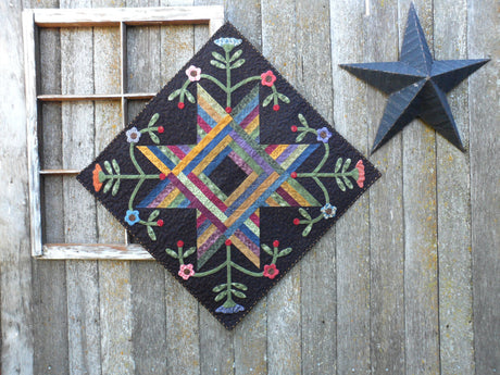 String Along Blooms Downloadable Pattern by Snuggles Quilts