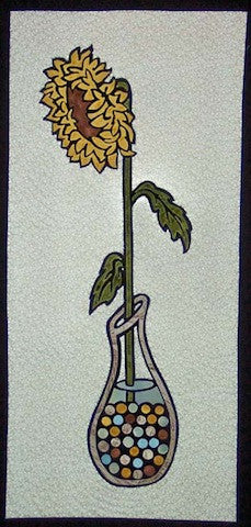 Sunflower in Marbles