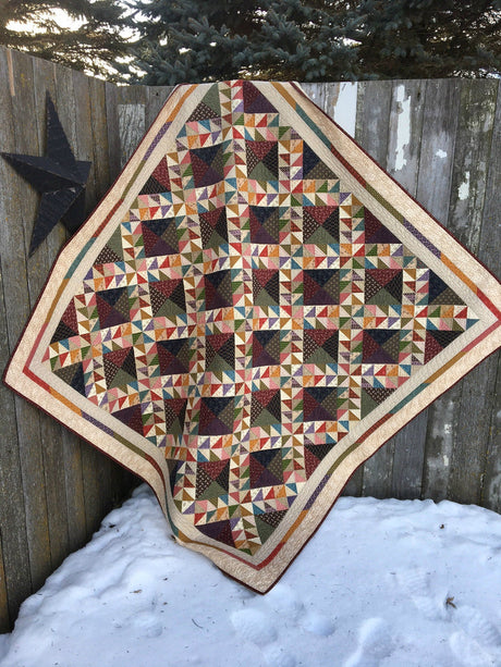 Village Square Downloadable Pattern by Snuggles Quilts