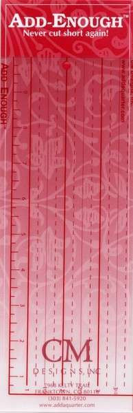 Add-Enough Ruler 4in x 10in