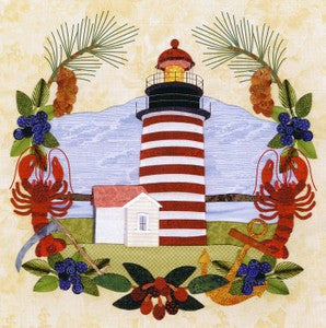 American Album Block of the Month - Block 20 - Maine