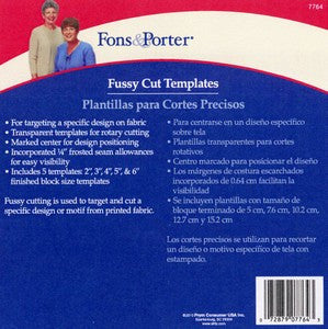Fussy Cut Templates