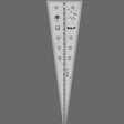 Creative Grids 15 Degree Triangle Ruler