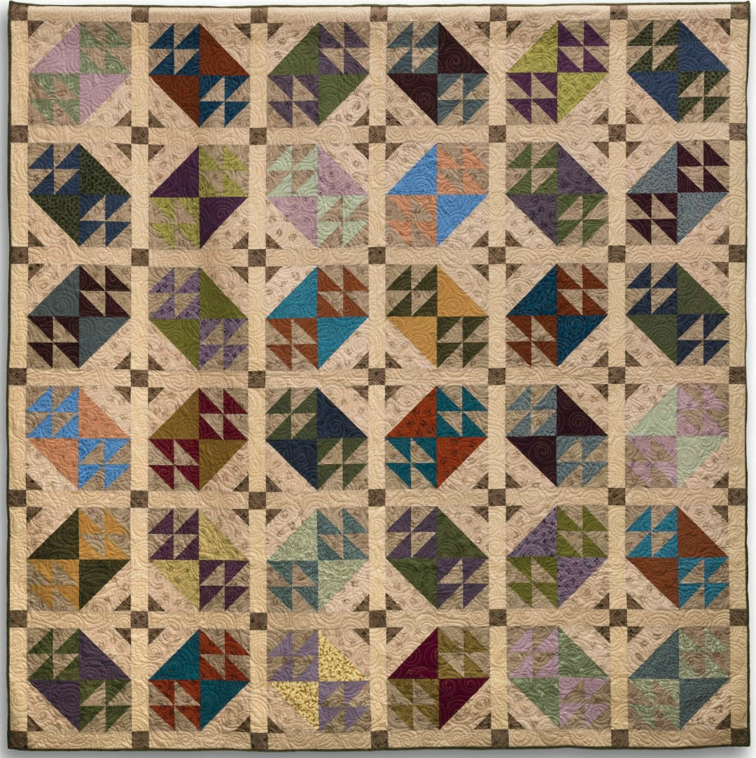 Open Windows Downloadable Pattern by Snuggles Quilts