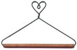 Heart With Stained Dowel Hanger
