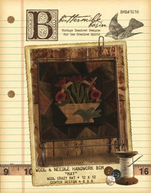 Wool & Needle Block of the Month - May