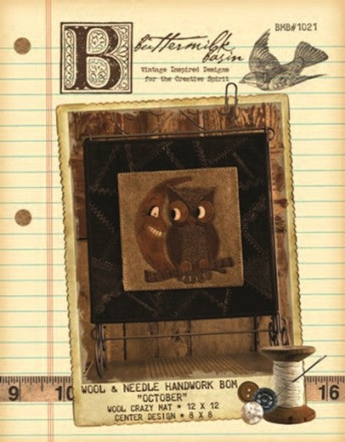 Wool & Needle Block of the Month - October