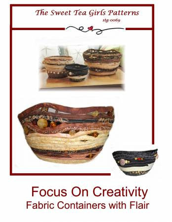 Focus On Creativity Fabric Container