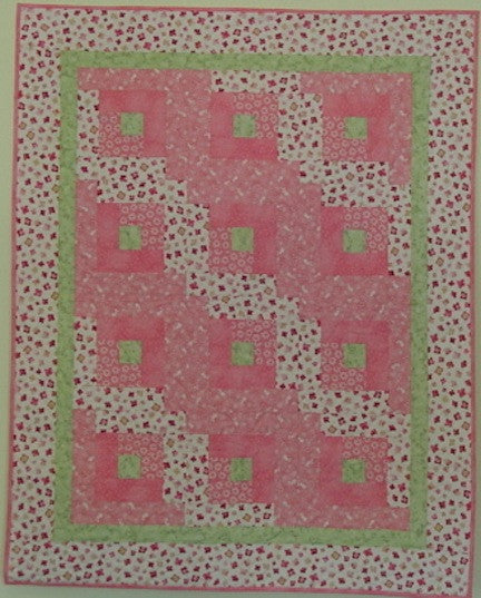Log Cabin Baby Quilt