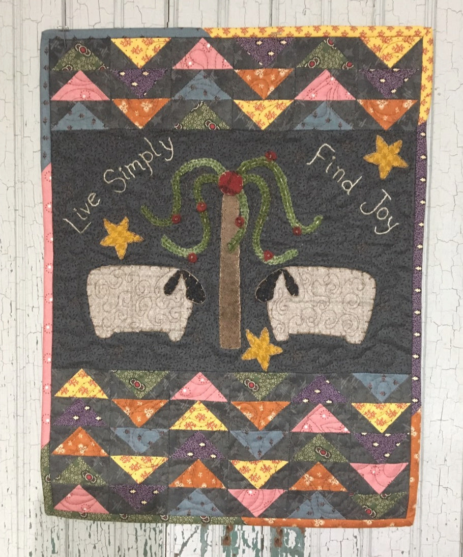 Snugg-let Live Simply Downloadable Pattern by Snuggles Quilts