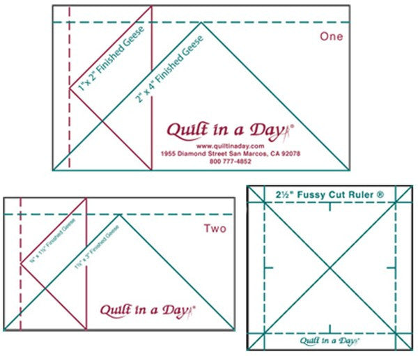 Ruler Mini Set 3pc