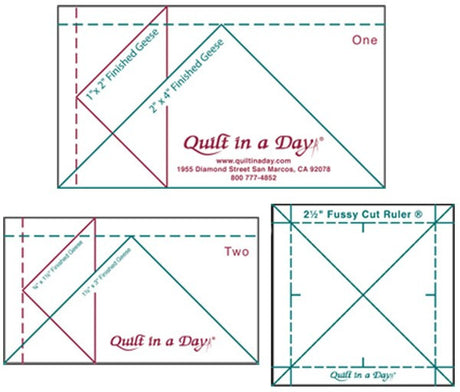 Ruler Mini Set 3pc