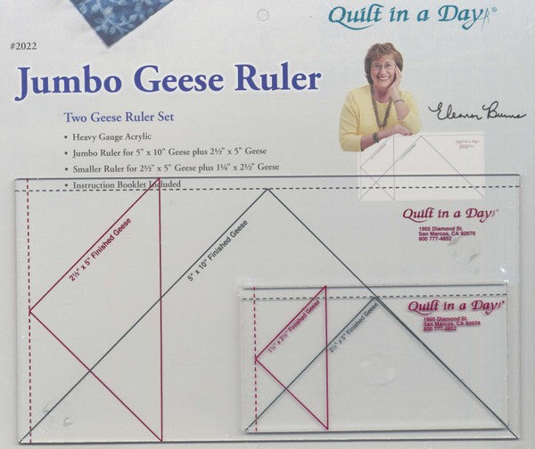 Jumbo Geese Ruler Set