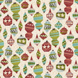 Cream Ornaments Fabric by Henry Glass