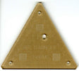 60 Degree Triangle Charms Template