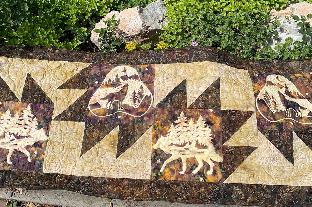 Making Tracks Downloadable Pattern by Quilting Renditions