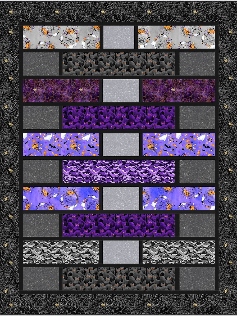 Bridges Downloadable Pattern by Quilting Renditions