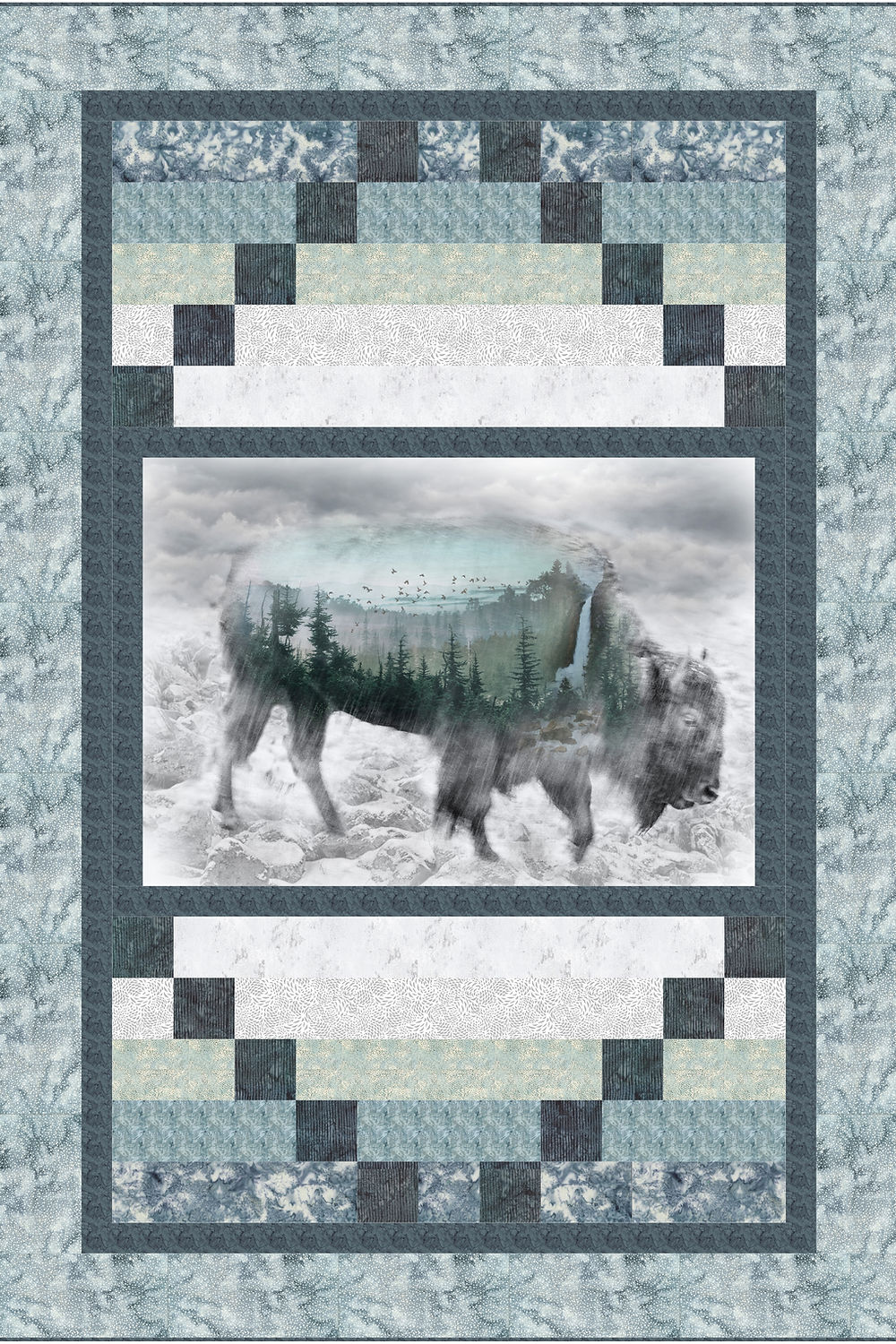 Staircase Downloadable Pattern by Quilting Renditions