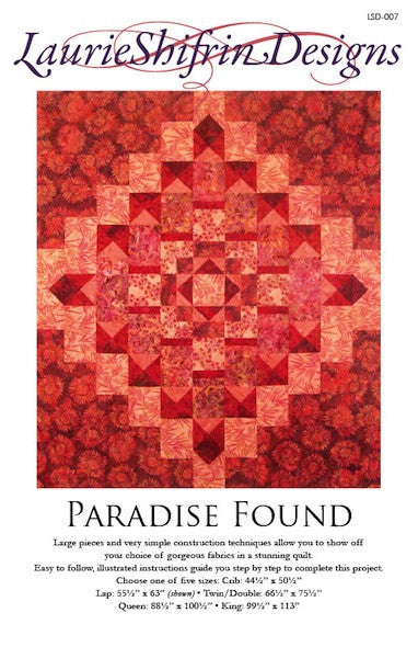 Paradise Found Quilt Pattern
