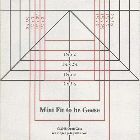 Mini Fit To Be Geese