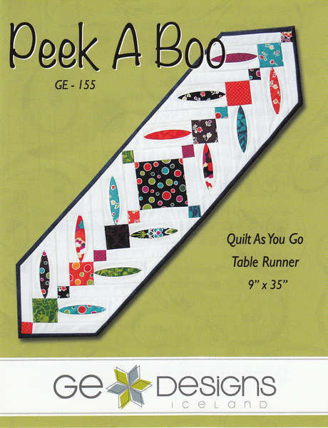 Peek A Boo Quilt As You Go Table Runner