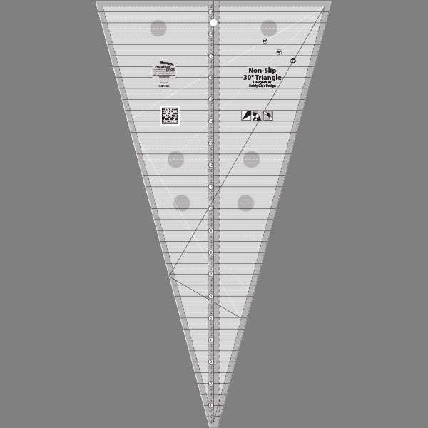 Creative Grids 30 Degree Triangle Ruler