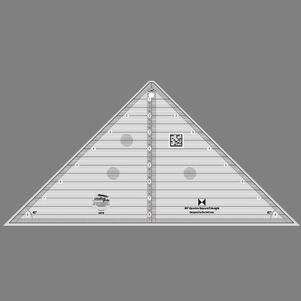 Creative Grids 90 Degree Quarter-Square Triangle