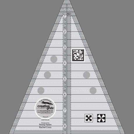 Creative Grids Kaleidoscope or Dresden Plate Triangle