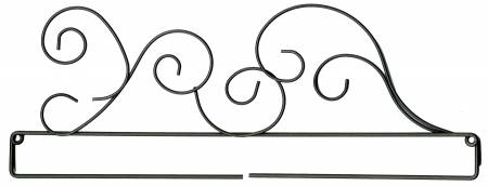 12in Classic Curl Screw Split Bottom Gray by Ackfeld Manufacturing