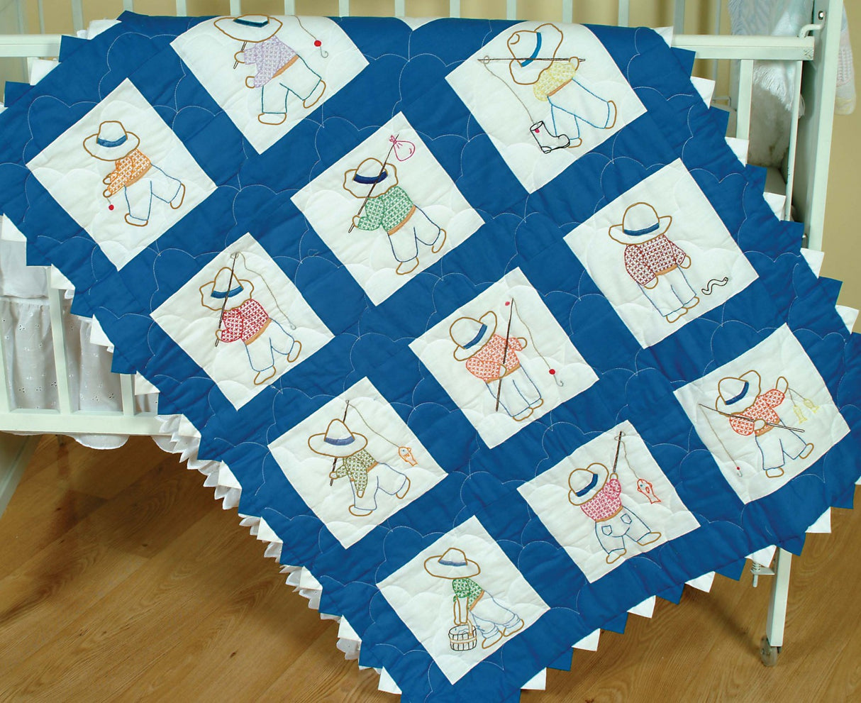 Quilt Block Set Little Boys