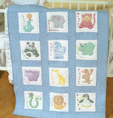 Childrens Zoo Quilt Block Set