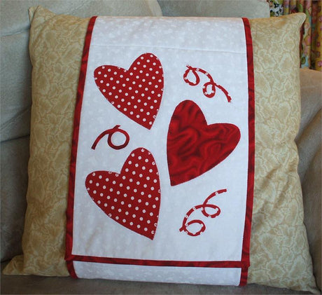 Hearts Pillow Wrap